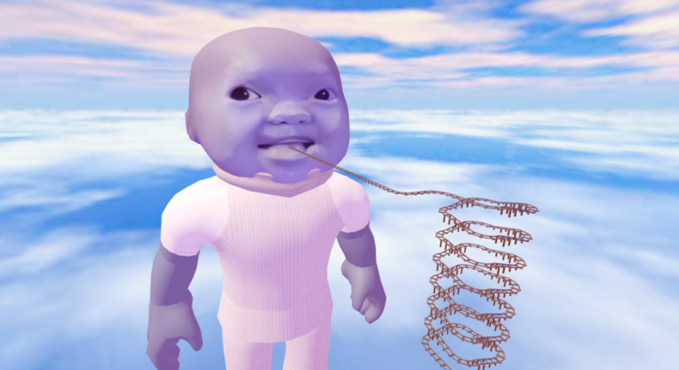 Cart Ride Into AI Baby screenshot 1