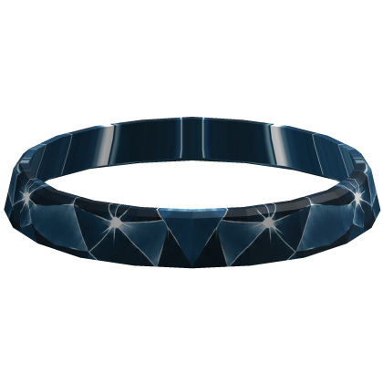 Navy Blue Birthday Time Fedora Band (Addon)