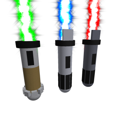 Lightsaber Set (Red Green Blue)