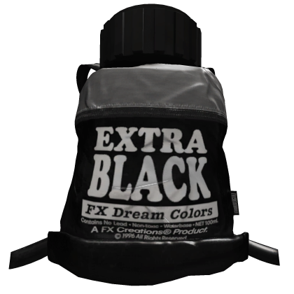 (* ‸ ^ ҂) FX ҂ CREATIONS TUBE BACKPACK BLACK