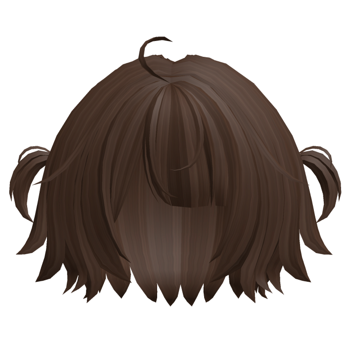 ♡ ꒰ short messy vkei pigtail moe bob chocolate ꒱ ♡