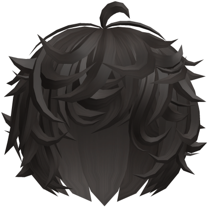 🐶SUPA FLUFFY! cute kawaii boy hair 🐾 dark brown Roblox item