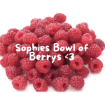 Sophie‘s bowl of berries
