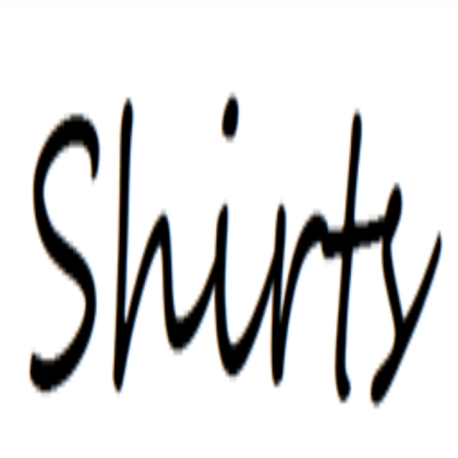 Shirts Roblox decal