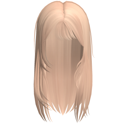 Shy Wispy Shoujo Girl Hair in Blonde Roblox item