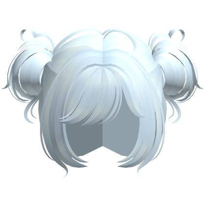 ♪ 〜 Blue Fluffy Poofy Baby Kawaii Buns 