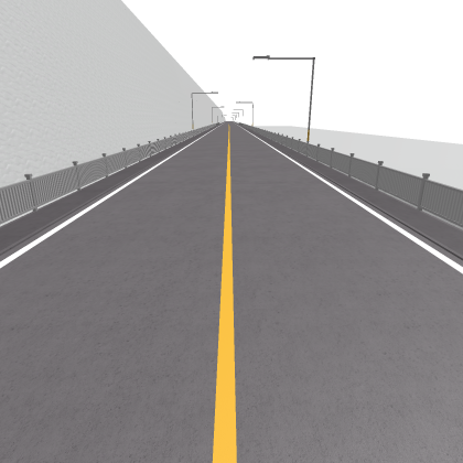 Japanese Hilly Snowy Road
