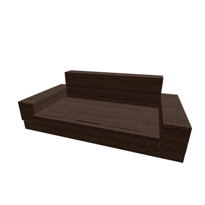 Brown Fabric Couch