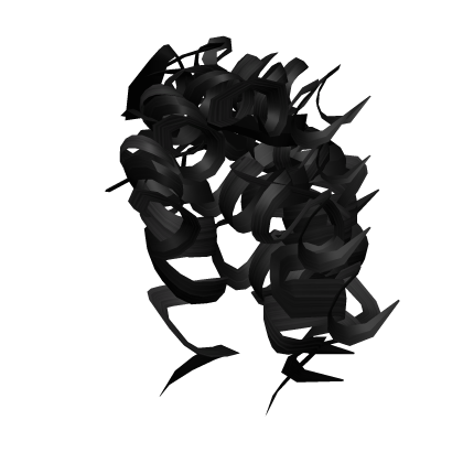 EXT for Black Curly Bun  Roblox item