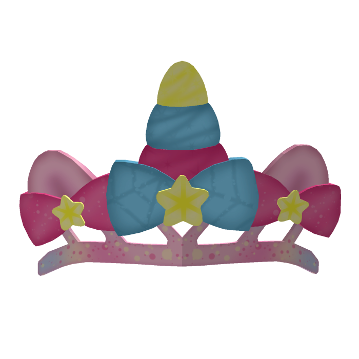 decora pink unicorn star tiara