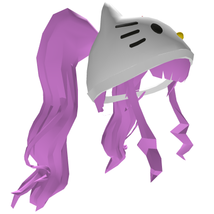 Cute Hello Kitty Beanie Hair Twintails Roblox item