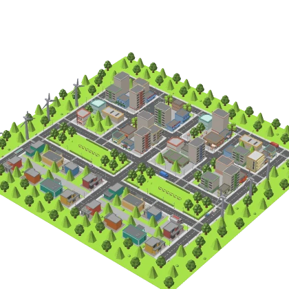 Free Urban Roblox City Environment Roleplay Map