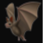 Bat f1ying