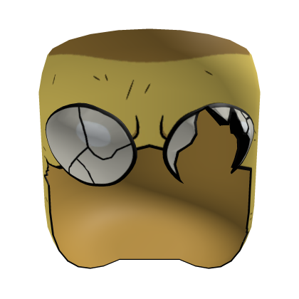 Mark Damaged Yellow TV Show Mask (Invincible)