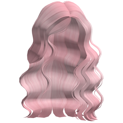 Crimped Beachy Seasalt Waves Pink