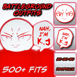 [ KJ ] Battleground Outfits (ANIME/INVINCIBLE)
