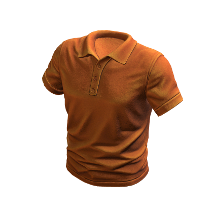Orange Hallowen Polo Shirt