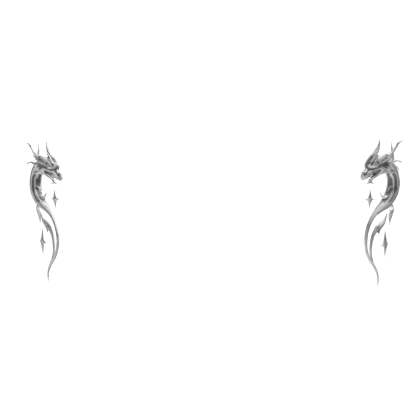 Silver Dragon Facial Jewelry