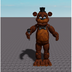 freddy on a baseplate