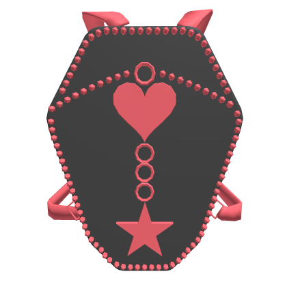 [LIMITED] Large Red Star Backpack Coffin