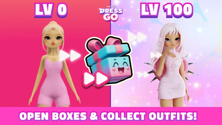 DressGO - Open Boxes. Dress Up. Get Voted #1. | Play on Roblox