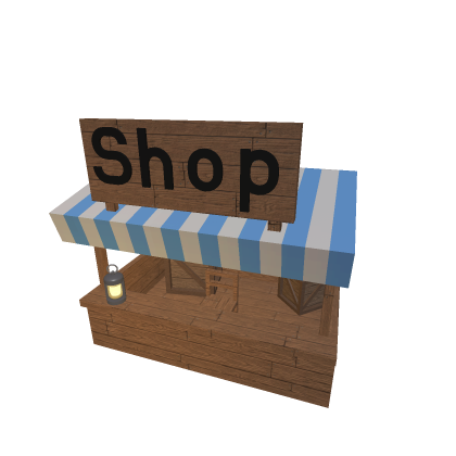 Cozy Shop Market Stand Display