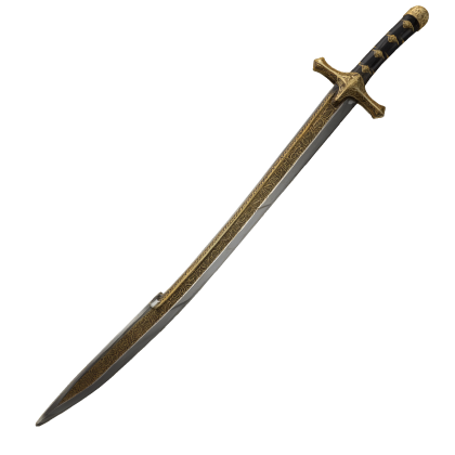 Edward's Gold Flaked Sterling Beast Sword Roblox item