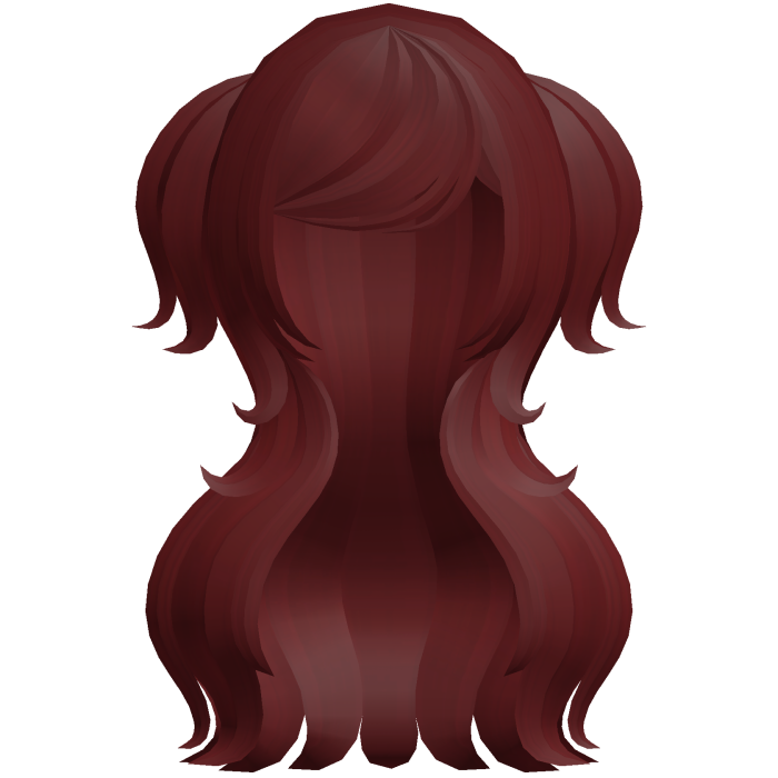 🐾 sweet fluffy curly long angel hair red