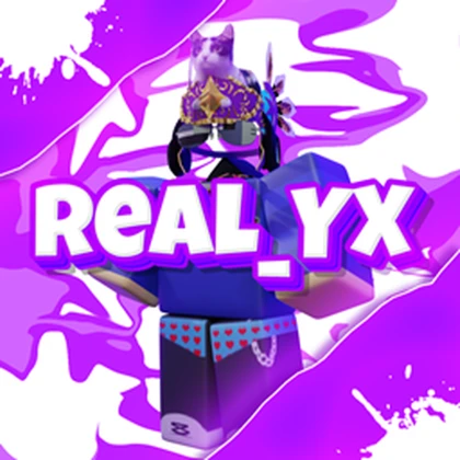 Real_yx official fan group Roblox group icon