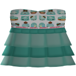 ꒰ Cute Num Noms Mint Dress