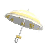 🍀Spring Flower Lace Parasol (Yellow)