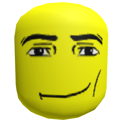 Man Face Bighead Roblox item