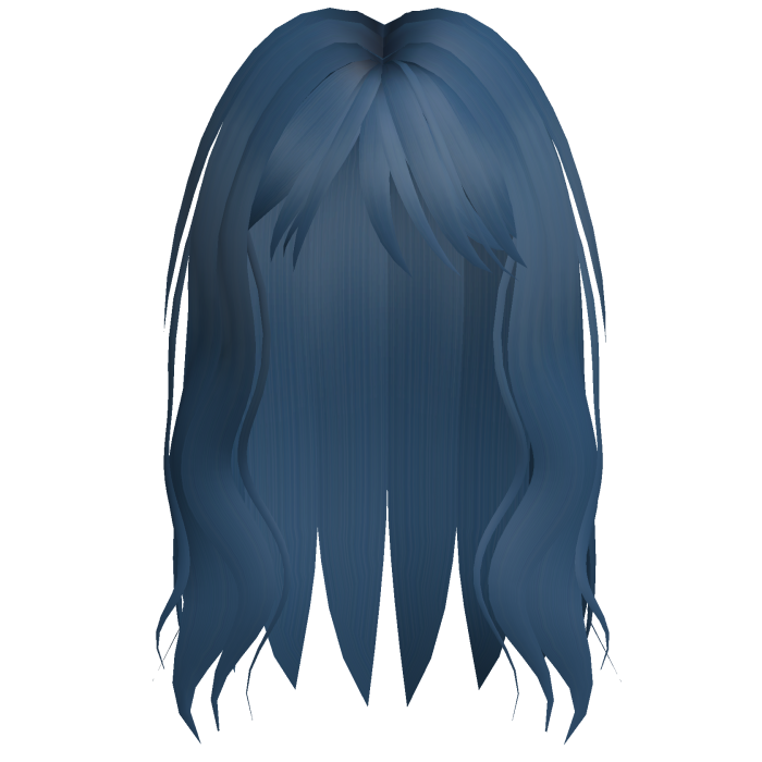 90s Witchy Blue Voluminous Waves