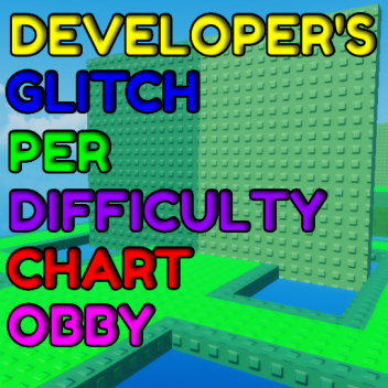 Developer's Glitch Per Difficulty chart obby