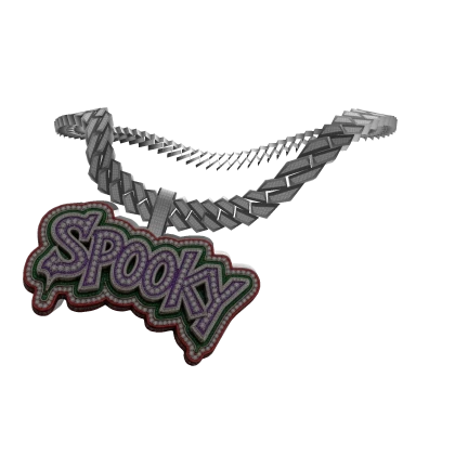 1 of 1 "Spooky" Chain Pt1 Roblox item render