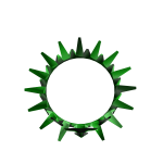Green Sun Overhead Crown
