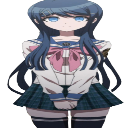 Sayaka Maizono transparent happy Roblox decal