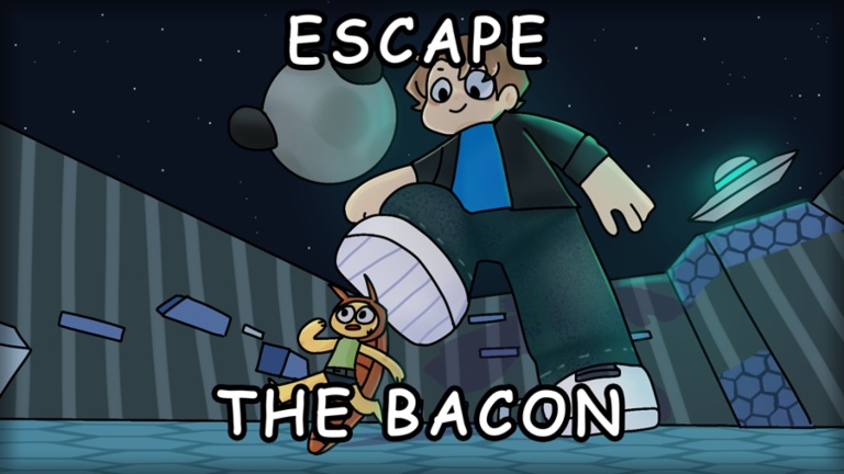 Escape the Bacon! 🥓 OBBY screenshot 1