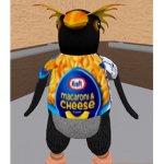 Penguin peek