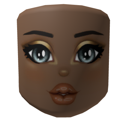 Soft Glam Makeup Face Mask - Dark Roblox item