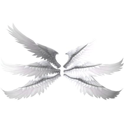 divine white angel wings - Roblox