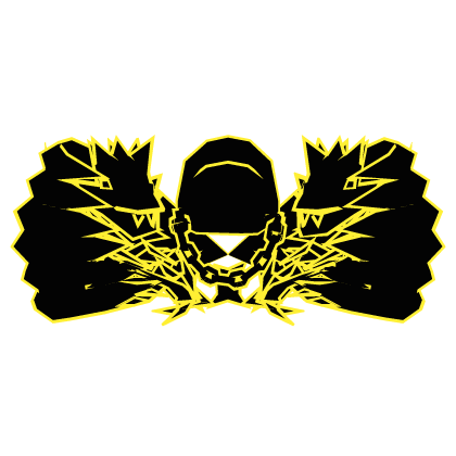 Cartoony Yellow Hood Chain Dragon Demon Wings Roblox item
