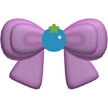 ♡ : blueberry muffin bow clip Roblox item