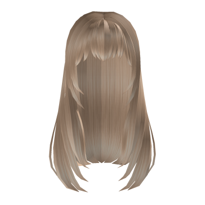 Cute Long Hair With Bangs (Blonde)