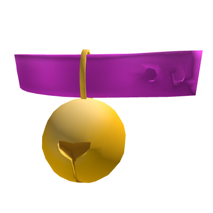 Pink Collar With Bell