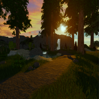 Wowee another sunset Roblox decal