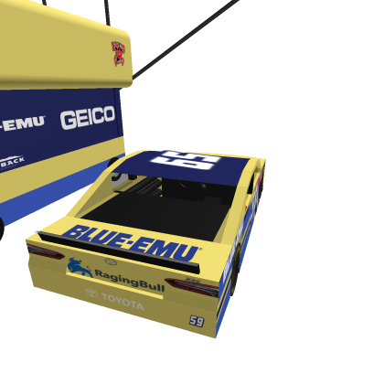 Ices Blue Emu car