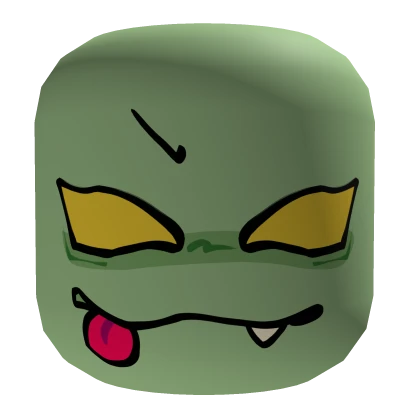 Playful Zombie Face | Roblox Item - Rolimon's