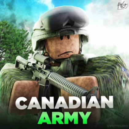 Тhe Canadian Army Roblox group icon