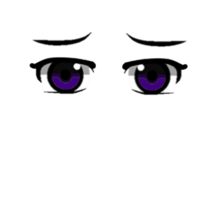 Purple Anime Eyes 2 Roblox decal